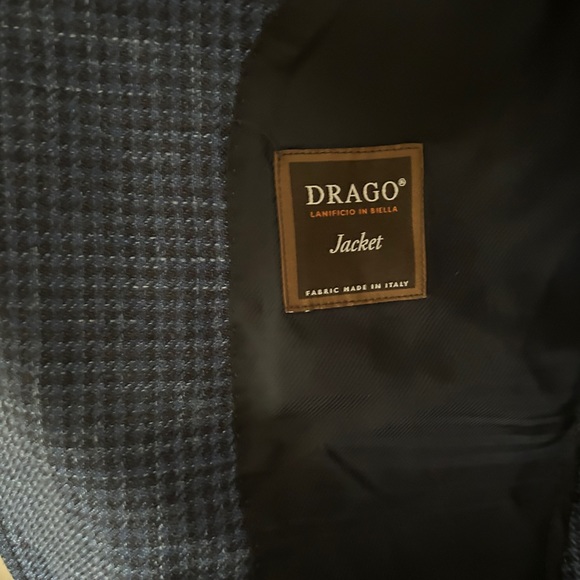 Suitsupply Mid Blue Check/Houndstooth Jacket size 44R - Picture 7 of 11